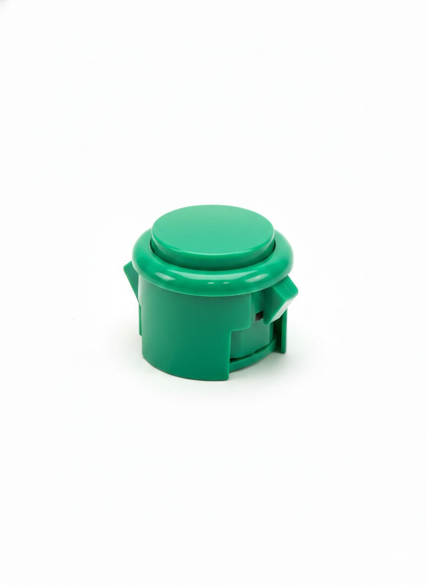 Botão Arcade Verde 30mm